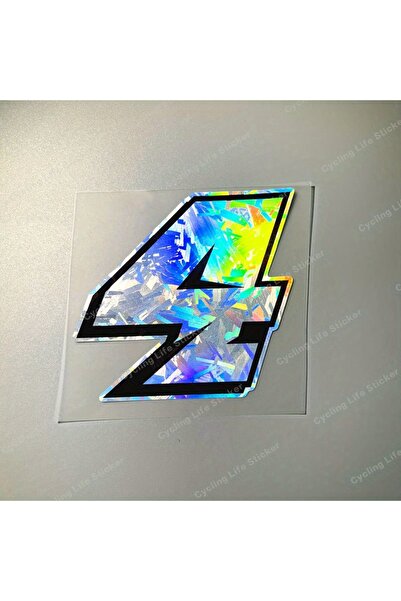 Choice7 ملصقات أرقام عربية للدراجات النارية، عالية الارتفاع ٥ سم، HTN01-Numbe...