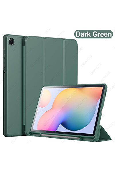 Choice4 أخضر داكن لجهاز S6 Lite اللوحي مقاس 10.4 بوصة مع حامل قلم (SM-P620N/P...