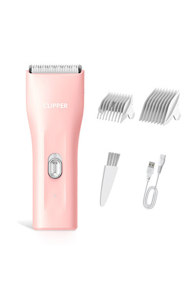 Choice1 pink Small Dog Hair Clipper Electric Grooming Trimmer for Pets USB Re...