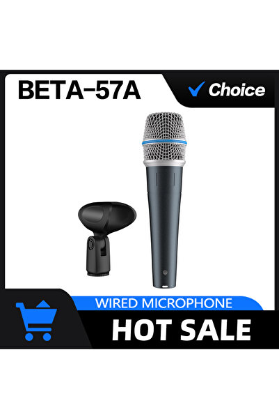 Choice1 BETA57A Instrument Microphone BETA 56A 52A 57A Wired Drum Mic Dynamic...