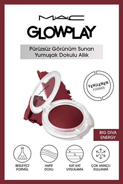 M.A.C Doğal Görünümlü Hafif Doku Ağırlık Hissi Vermeyen Yumuşak Dokulu Allık ...