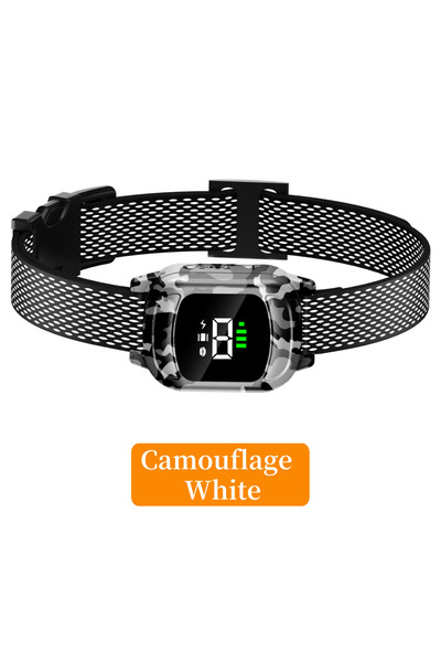 Choice1 016-Camouflage White Camouflage Automatic Anti Barking Dog Collar, Ba...