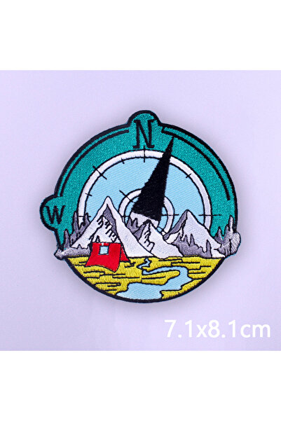 Choice33 رقعة تطريز جبلية خارجية PE6354CT، يمكنك صنعها بنفسك، شارات خياطة، زي...