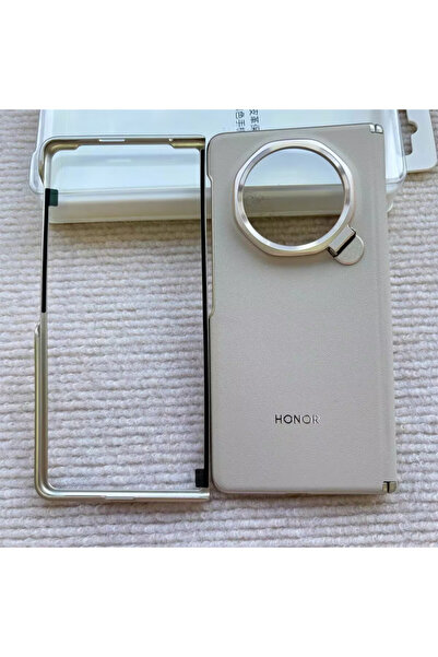 Choice3 جراب جلد أصلي بلون الكاكي غلاف هاتف هونر ماجيك V3، غطاء خلفي مقاوم لل...