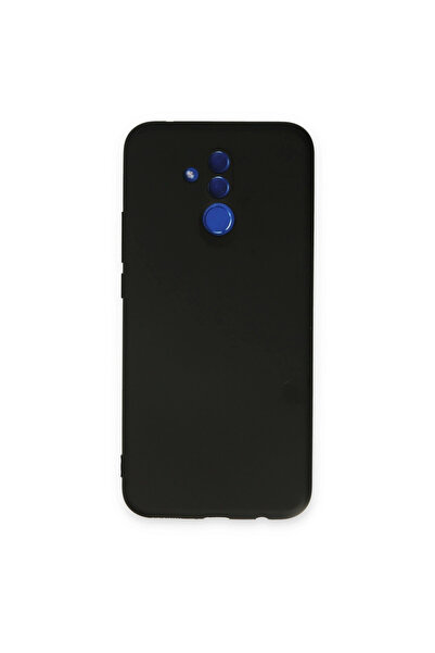 xirshop حافظة هواوي ميت 20 لايت نانو سيليكون مخملي من الداخل - أسود