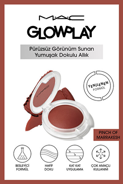 M.A.C Doğal Görünümlü Hafif Doku Ağırlık Hissi Vermeyen Formül Yumuşak Dokulu...