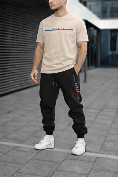 zeag Men's Paris-A Printed Sweatshirt and Trousers Set