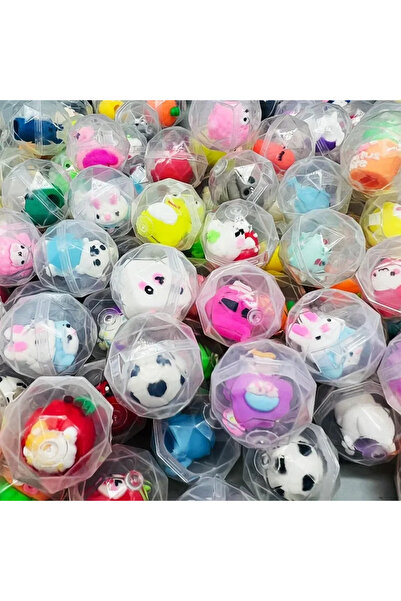 Choice1 50PCS 30/50 Pcs 32mm Transparent Eggshell Mixed Toy Kids Birthday Par...
