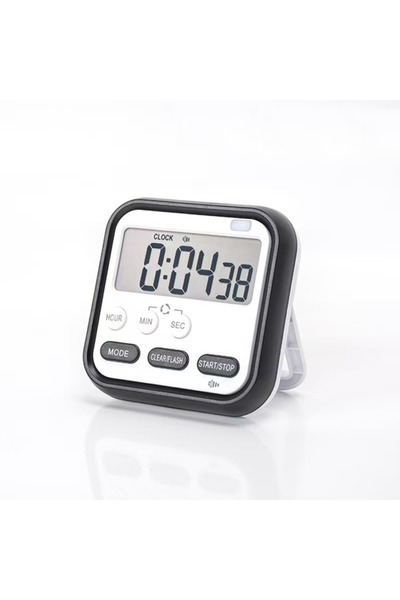 choice2 Black Digital Display Digital Kitchen Timer Multifunctional Time Mana...