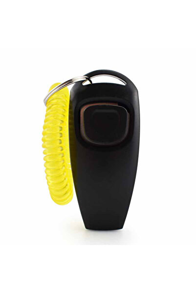 Choice1 Black 2 In 1 Pet Dog Clicker Dog Training Whistle Dog Trainer Puppy S...