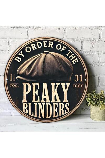 Choice Round 20X20CM 2D Flat, 1pc Vintage British-Inspired Aluminum Metal Wal...