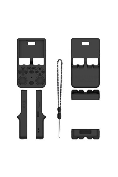 Choice black Silicone Protective Case For R36 Ultra Retro Handheld Game Coles...