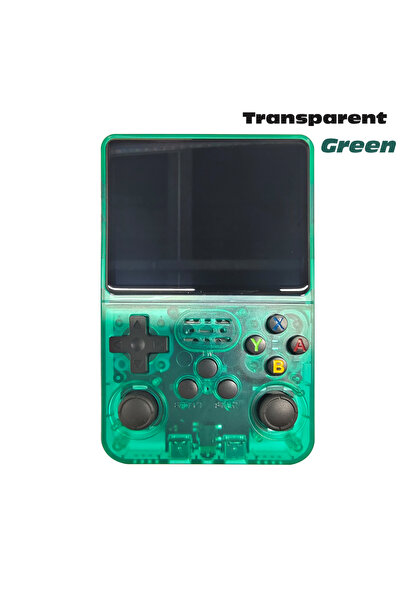 Choice22 128G Transparent Green ARKOS R36S Retro Handheld Video Game Cole Lin...