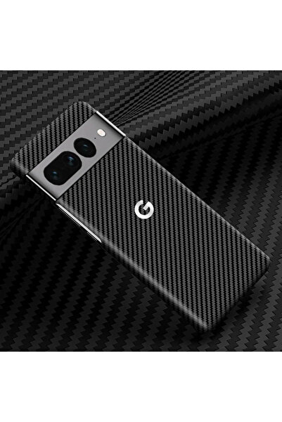 Choice غلاف هاتف أسود فائق النحافة من ألياف الكربون كيفلر، لطيف على البشرة، ل...