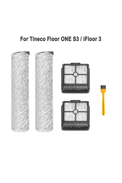 Choice6 فلتر HEPA وفرشاة دوارة TKS3022704 لماكينة تنظيف الأرضيات Tineco Floor...
