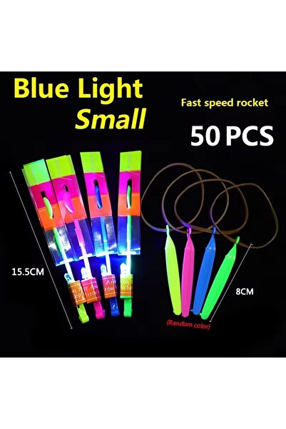 Choice6 A-50PCS 10/20/50/100pcs Amazing Light Toy Arrow Rket Heliter Flying T...