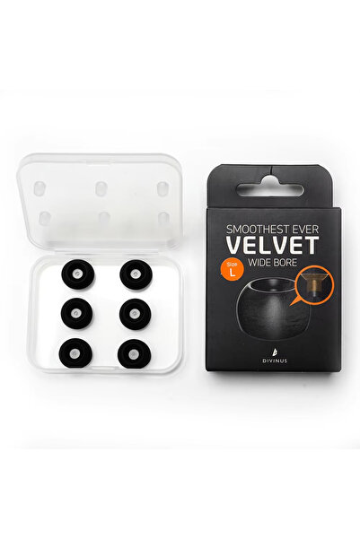 Choice1 L-3 أزواج من أطراف سماعات الأذن المصنوعة من السيليكون مخمل واسع الفتح...