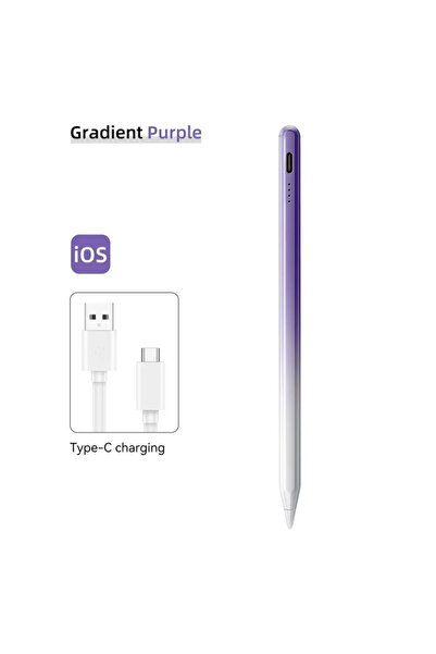 Choice قلم لمس متدرج اللون البنفسجي لأجهزة iPad من الجيل العاشر والتاسع والثا...
