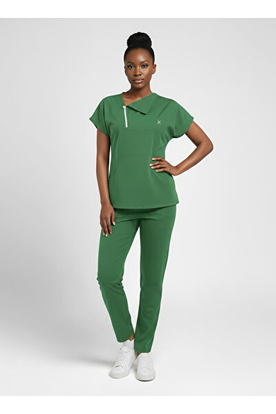X Medical Wear Ms Single Collar Serisi Takım Scrubs