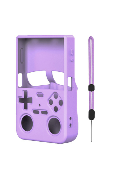 Choice5 غطاء حماية سيليكون ناعم بلون بنفسجي لهاتف K36، مقاوم للخدوش والصدمات ...