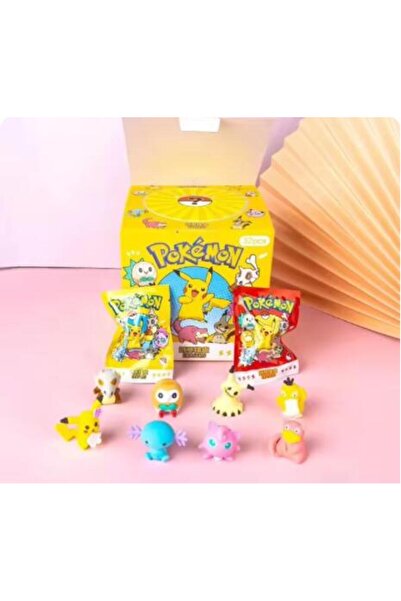 choice2 Bandai 1Box(32Pcs) 32Bag/Box Anime Pokemon Blind Bag Eraser Kawaii Pi...