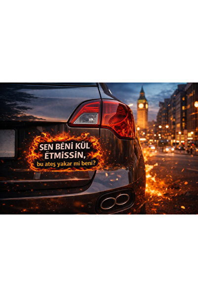 seymenbıçakçılık ملصق زجاج السيارة الأمامي بعبارة "كلمات هذا اليوم" - ملصق نص...