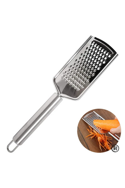 Choice Micro-Blade Fine Grater - Stainless Steel Handle for Hard Cheese, Carr...