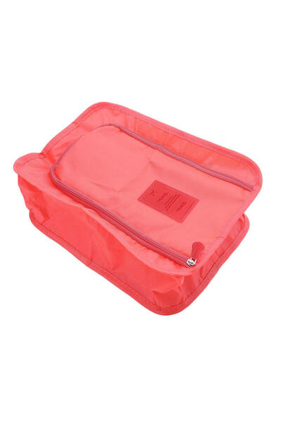 choice2 Red Portable Shoe Bags Travel Holds Multifunction Folding Storage Han...
