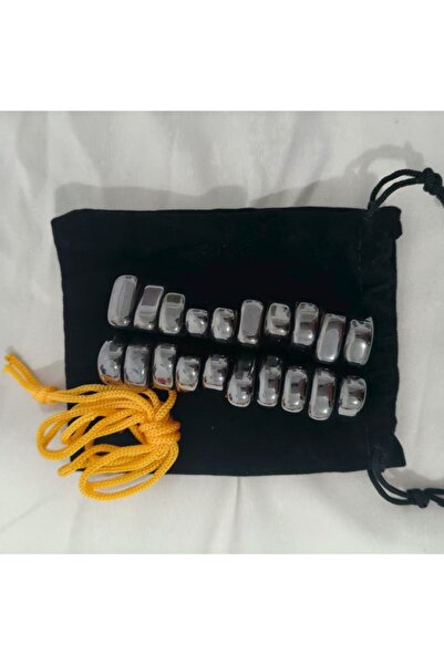 Choice حقيبة تحتوي على 20 قطعة من مغناطيسات جدارية سوداء غير منتظمة الشكل على...