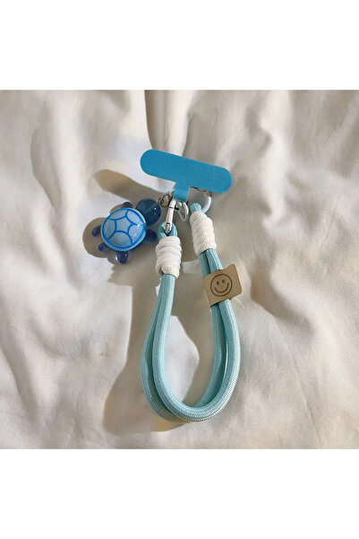 Choice D Universal Braided Mobile Phone Lanyard Strap Cartoon Turtle Hanging ...