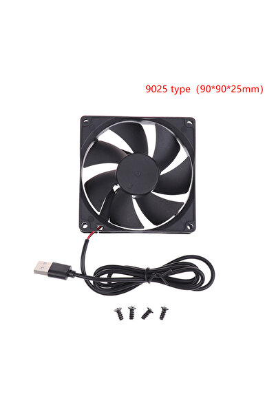 Choice3 9025 type 5V Brushless Cooling Fan USB Router Fan Computer Case TV Bo...