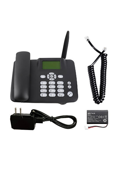 Choice US New Fixed Wireless Phone 2G Desktop Telephone Support GSM 850/900/1...