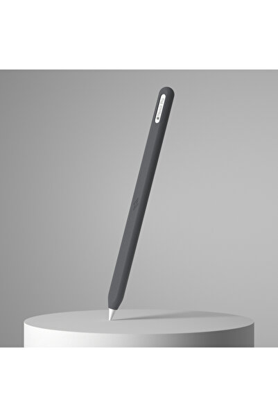Choice13 جراب حماية من السيليكون الرمادي الداكن لقلم Pencil Pro وقلم Pencil (...