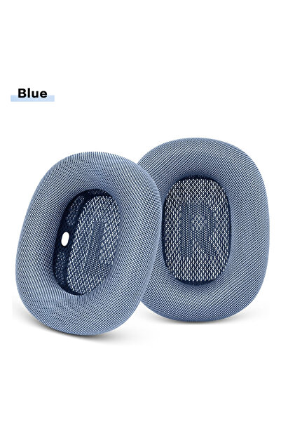 Choice3 وسائد أذن مطورة متوافقة مع سماعات AirPods Max باللون الأزرق، وسائد أذ...