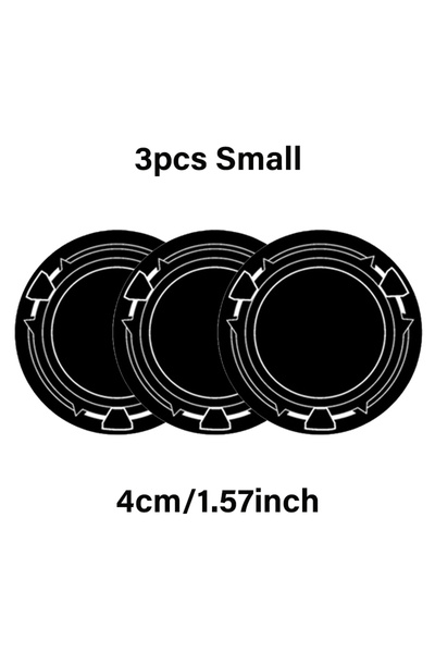 Choice1 40 مم - 3 قطع، ملصق للهاتف/الآيباد 40/60/90 مم، لوحة معدنية لحامل مغن...