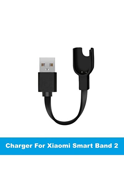Choice كابل شحن أسود لسوار Band 2 لسوار Smart Band 10 9 8 7 Pro 6 5 4 2 وساعة...