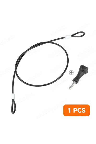 Choice حبل أمان سلكي مضاد للضياع من قطعة واحدة عالمي لكاميرا GoPro 13 12 11 1...