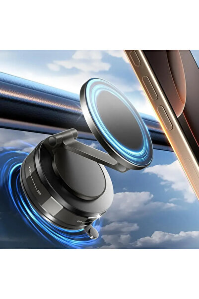 Choice حامل هاتف السيارة المغناطيسي المُطوّر بتقنية الشفط الفراغي من دوتريو T...