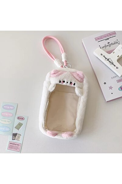 Choice White Cartoon Puppy and Kitten Shaped Luggage Bag with Pendant - Cute ...