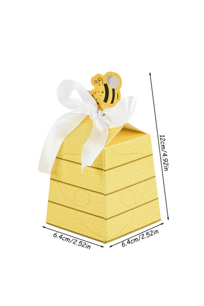 Choice4 10pcs C02 10/30/50pcs Creative Bee Candy Boxes Cookies Gifts Package ...