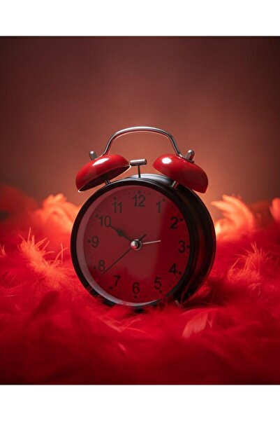 madewithlove Renkli Metal Çalar Saat (Işıklı)