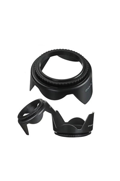 Choice4 غطاء عدسة كاميرا VIKEFON أسود مقاس 58 مم - متوفر بأحجام 49، 52، 58، 5...