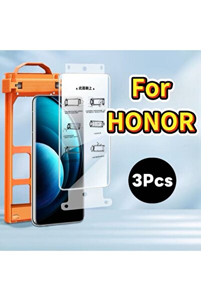 Choice1 واقي شاشة من السيراميك لهواتف هونر 200 برو، 3 قطع، متوافق مع هونر ماج...