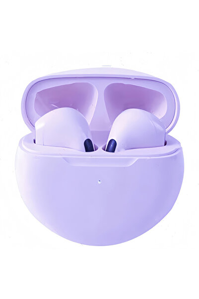 Choice6 سماعات أذن لاسلكية بلوتوث Purple Pro 6 TWS، مزودة بخاصية إلغاء الضوضا...