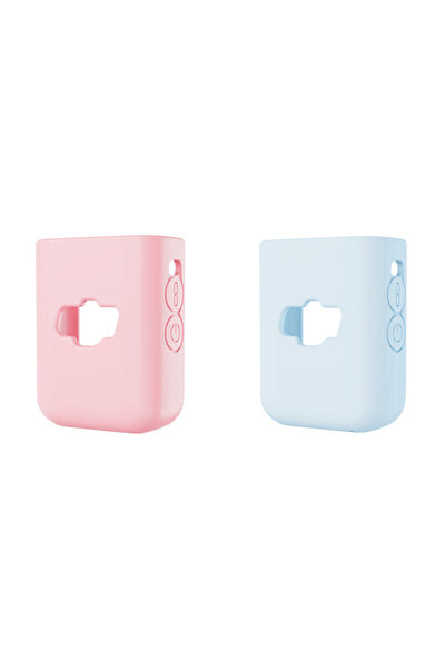 Choice7 alloet Blue and Pink For DJI Mic 2 Silicone Protective Case Charging ...