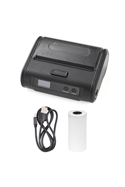 Choice طابعة إيصالات حراري لاسلكية MP110، طابعة محمولة بحجم 4 بوصات (110 مم)،...