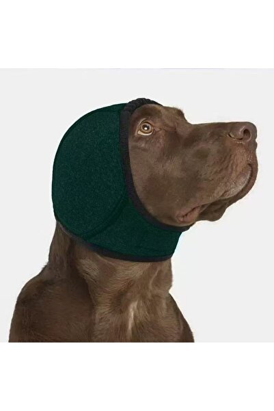 Choice9 L Dark Green Noise Reduction Dog Ear Covers Hearing Protection Waterp...