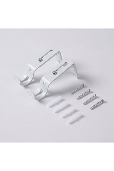 Choice1 مجموعة دعامات قضبان ستائر جدارية قابلة للتمديد من JETTING B، قطعتان، ...