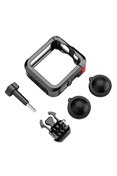 Choice1 إطار فقط من سبائك الألومنيوم لكاميرا GoPro Max 2 - إطار معدني واقٍ مض...