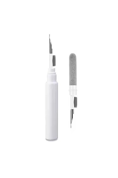 Choice قلم تنظيف سماعات الأذن أبيض اللون - فرشاة متعددة الوظائف لسماعات الأذن...